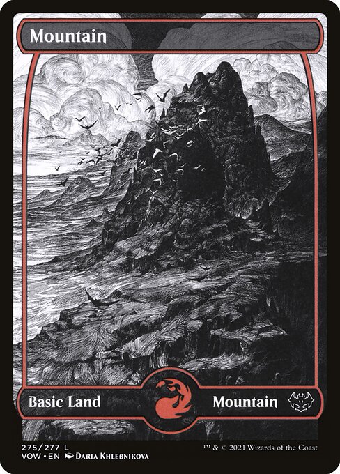 Mountain (275) [Innistrad: Crimson Vow] [Showcase]