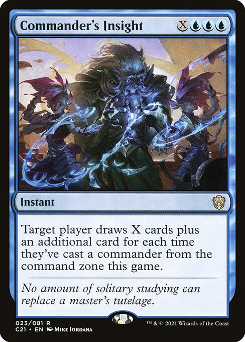 Commander's Insight (23) [Commander 2021]