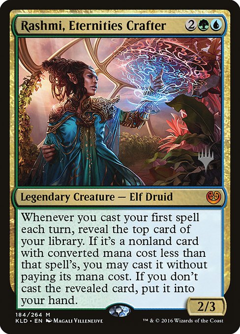 Rashmi, Eternities Crafter (184p) [Kaladesh Promos]