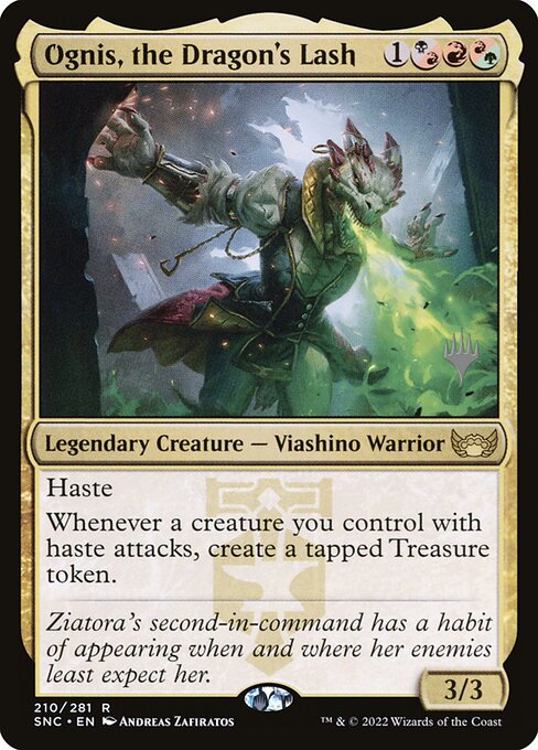 Ognis, the Dragon's Lash (210p) [Streets of New Capenna Promos]