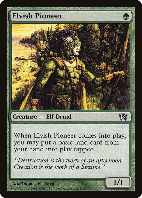 Elvish Pioneer (243★) [Eighth Edition]