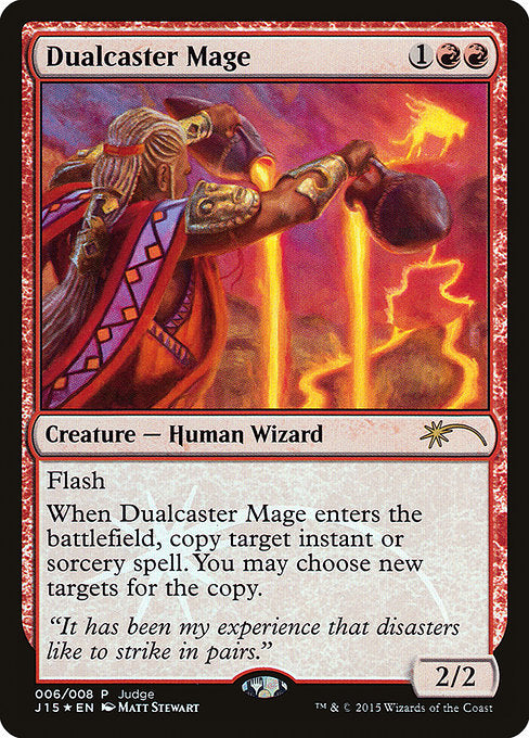 Dualcaster Mage (6) [Judge Gift Cards 2015]