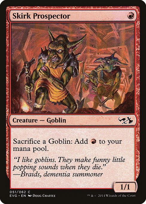 Skirk Prospector (51) [Duel Decks Anthology: Elves vs. Goblins]