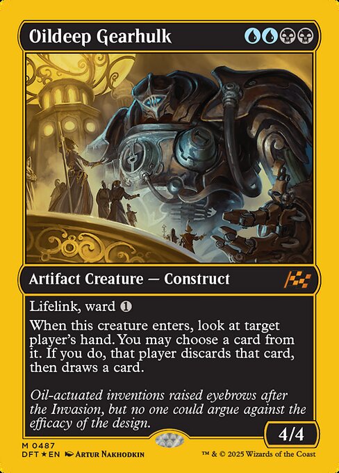 Oildeep Gearhulk (487) [Aetherdrift]