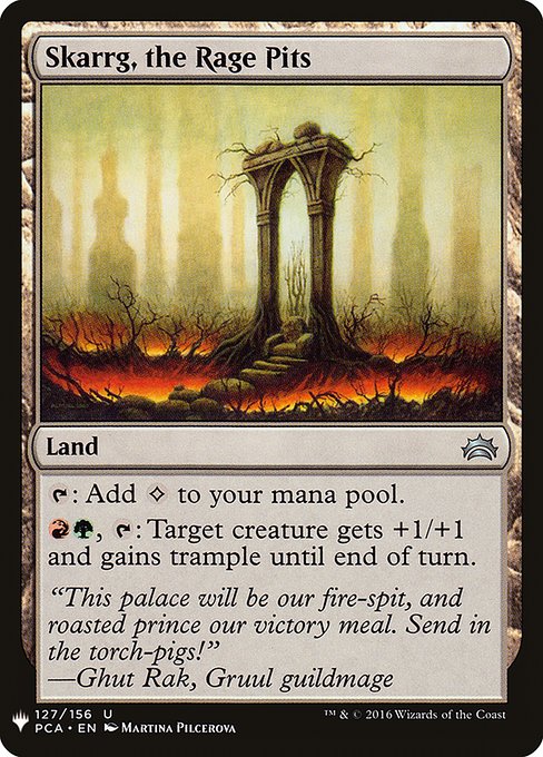 Skarrg, the Rage Pits (PCA-127) [The List]