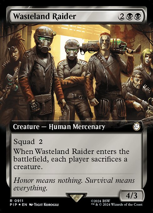 Wasteland Raider (911) [Fallout]