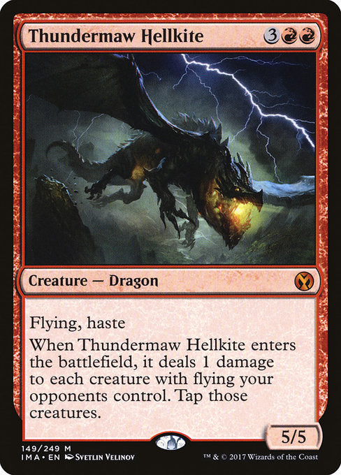Thundermaw Hellkite (149) [Iconic Masters]