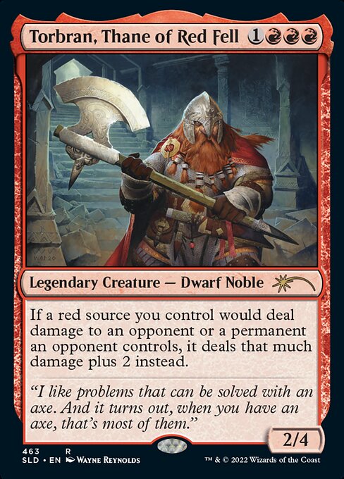 Torbran, Thane of Red Fell (463) [Secret Lair Drop]