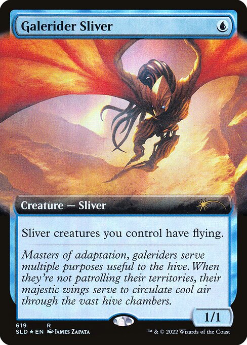 Galerider Sliver (619) [Secret Lair Drop] [Extended Art]