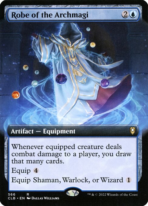 Robe of the Archmagi (566) [Commander Legends: Battle for Baldur's Gate] [Extended Art]
