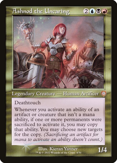 Ashnod the Uncaring (4) [The Brothers' War Commander]
