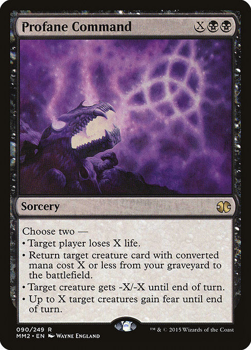 Profane Command (90) [Modern Masters 2015]