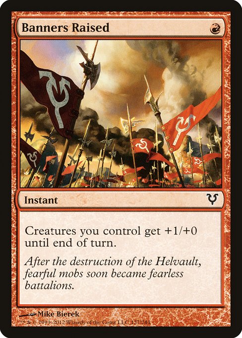 Banners Raised (127) [Avacyn Restored]