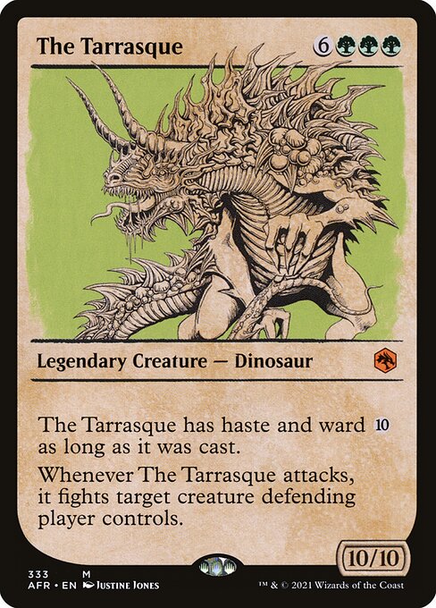 The Tarrasque (333) [Adventures in the Forgotten Realms] [Showcase]