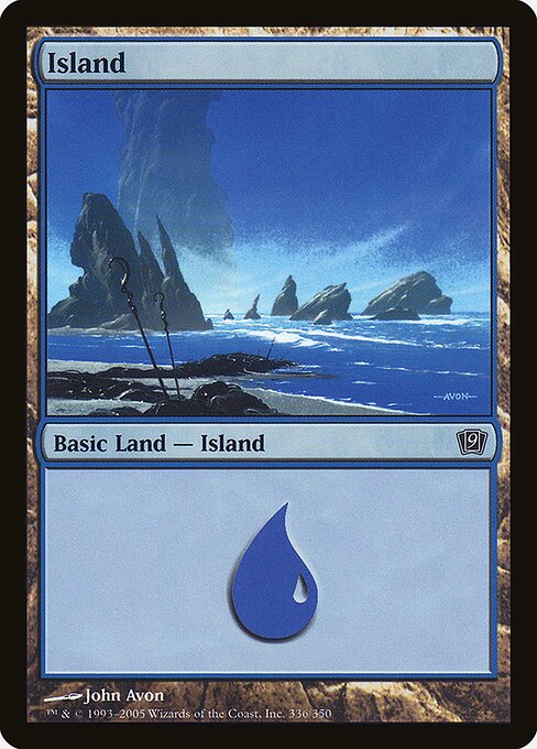 Island (336★) [Ninth Edition]