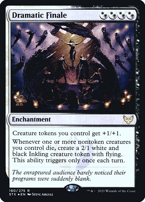 Dramatic Finale (180s) [Strixhaven: School of Mages Promos]