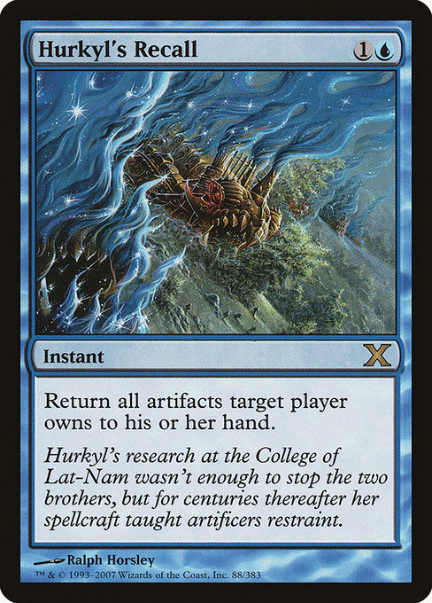 Hurkyl's Recall (88) [Tenth Edition]