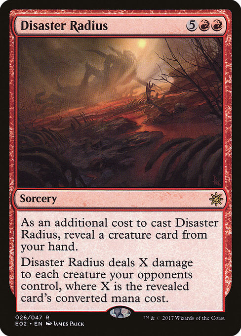 Disaster Radius (26) [Explorers of Ixalan]