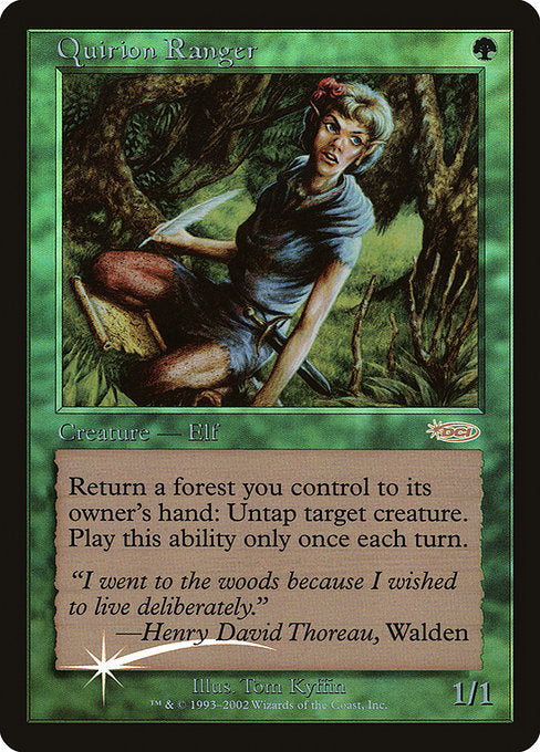 Quirion Ranger (9) [Friday Night Magic 2001]