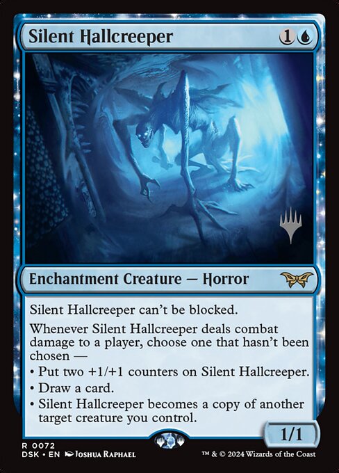 Silent Hallcreeper (72p) [Duskmourn: House of Horror Promos]