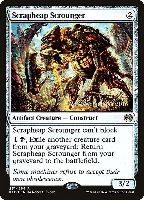 Scrapheap Scrounger (231s) [Kaladesh Promos]