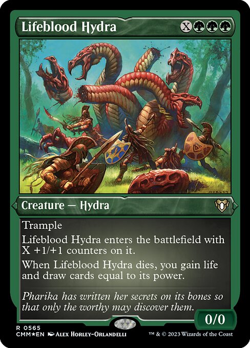 Lifeblood Hydra (565) [Commander Masters]