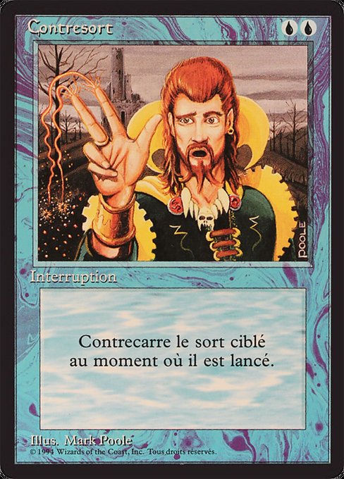 Counterspell (54) [Foreign Black Border]