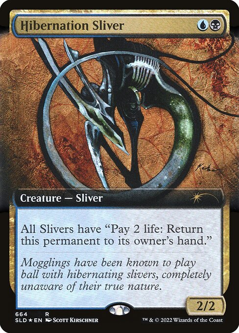 Hibernation Sliver (664) [Secret Lair Drop] [Extended Art]