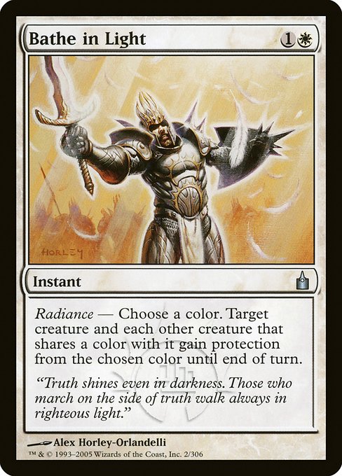 Bathe in Light (2) [Ravnica: City of Guilds]
