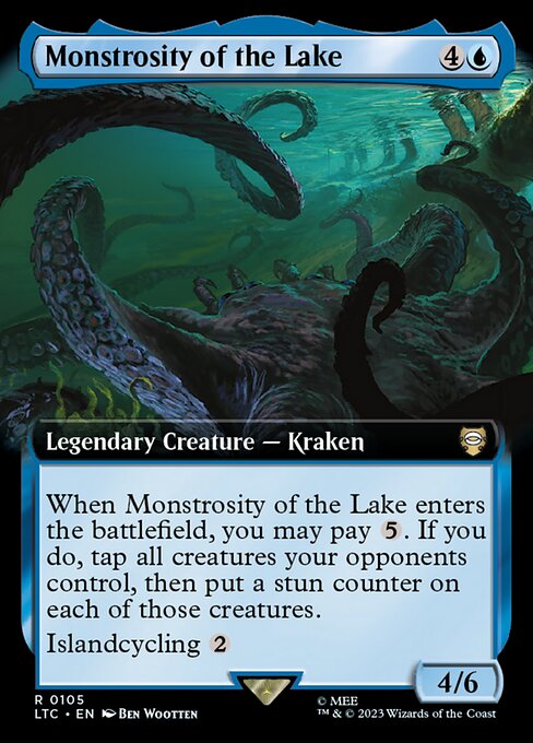 Monstrosity of the Lake (105) [Tales of Middle-earth Commander] [Extended Art]