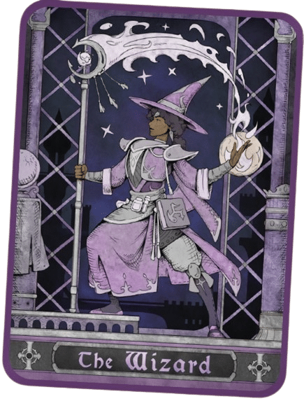 The Wizard Epic Resin Dice Set image 0