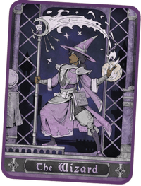 The Wizard Epic Resin Dice Set image 0