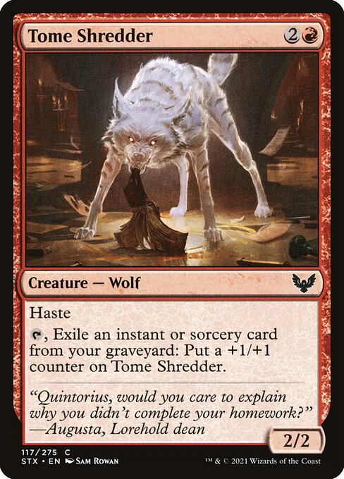 Tome Shredder (117) [Strixhaven: School of Mages]