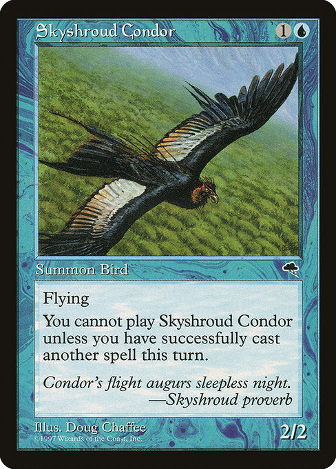 Skyshroud Condor (88) [Tempest]