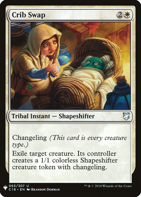 Crib Swap (C18-65) [The List]