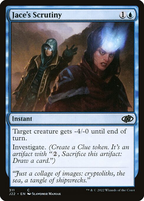 Jace's Scrutiny (311) [Jumpstart 2022]