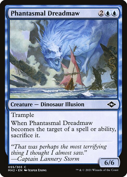 Phantasmal Dreadmaw (55) [Modern Horizons 2]