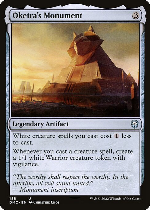 Oketra's Monument (188) [Dominaria United Commander]