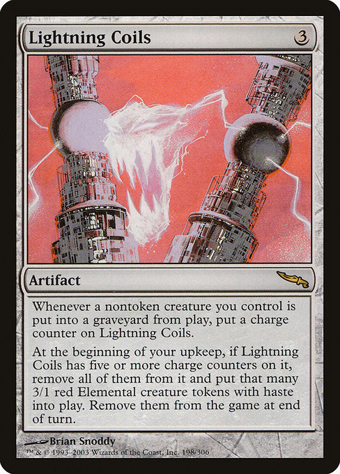 Lightning Coils (198) [Mirrodin]