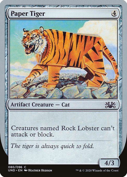 Paper Tiger (80) [Unsanctioned]