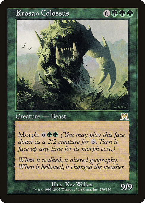 Krosan Colossus (270) [Onslaught]