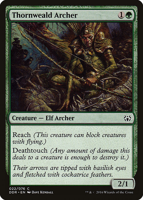Thornweald Archer (22) [Duel Decks: Nissa vs. Ob Nixilis]