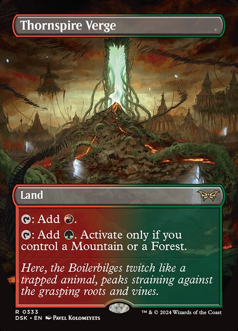 Thornspire Verge (333) [Duskmourn: House of Horror]