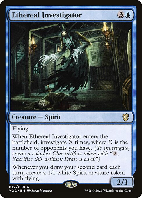 Ethereal Investigator (12) [Crimson Vow Commander]