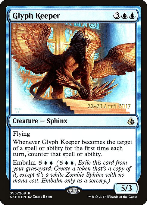 Glyph Keeper (55s) [Amonkhet Promos]