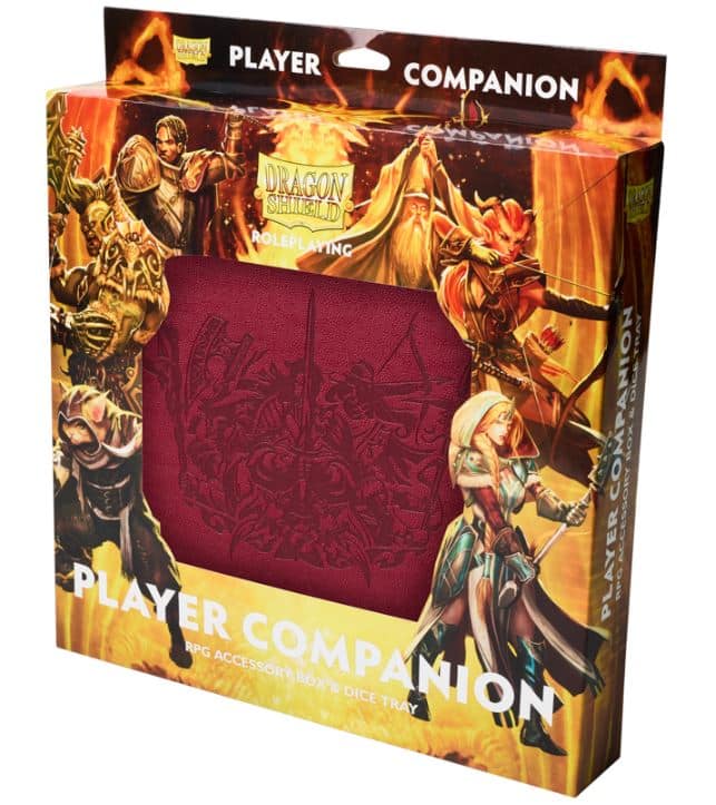 Dragon Shield Players Companion Blood Red image 0