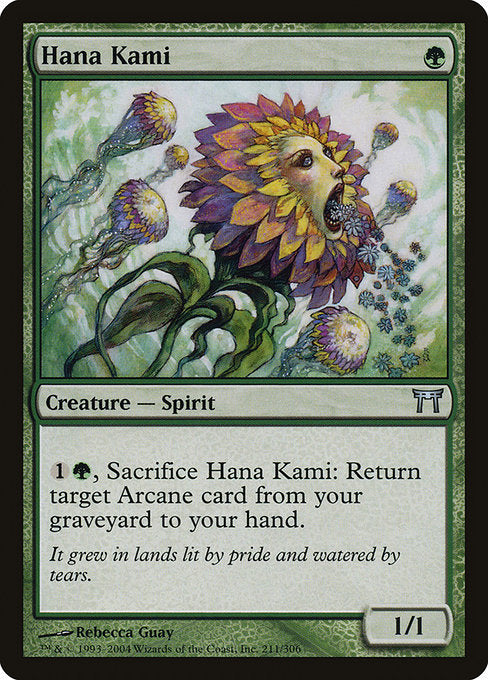 Hana Kami (211) [Champions of Kamigawa]