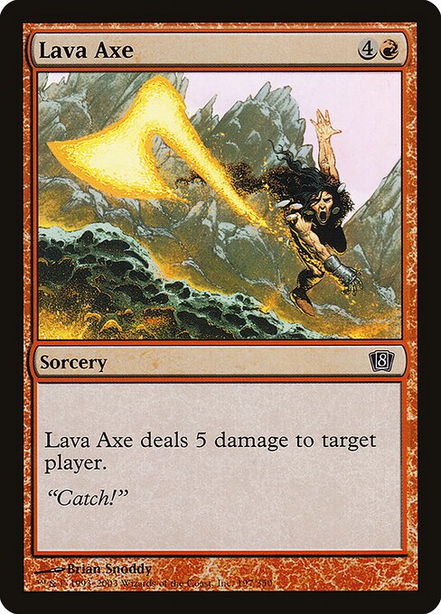 Lava Axe (197★) [Eighth Edition]