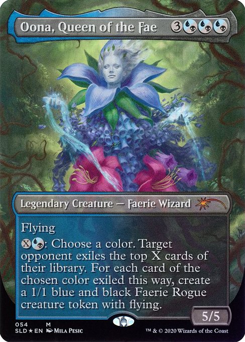 Oona, Queen of the Fae (54) [Secret Lair Drop] [Borderless]