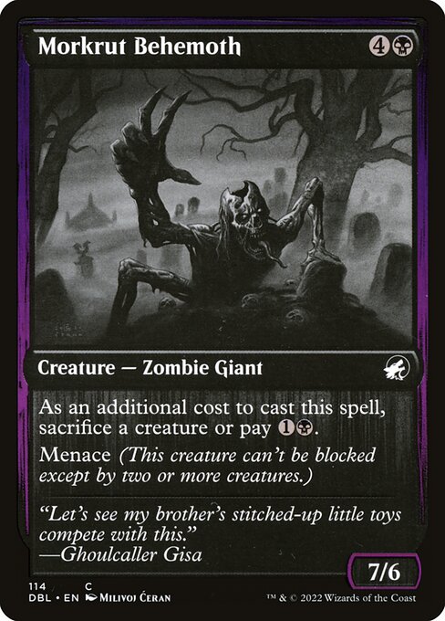 Morkrut Behemoth (114) [Innistrad: Double Feature]
